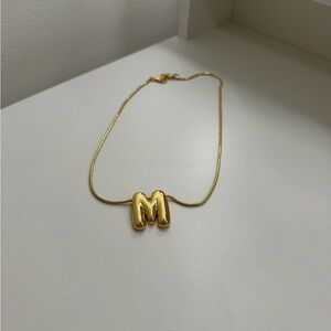 Gold Initial Necklace